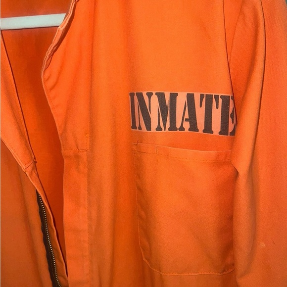 HALLOWEEN COSTUME- PRISON UNIFORM & accessories - Picture 6 of 13